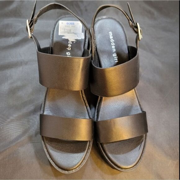 BRAND NEW MADDEN GIRL G-STARRY BLOCK HEEL OPEN-TOE PLATFORM SANDAL - Picture 9 of 10